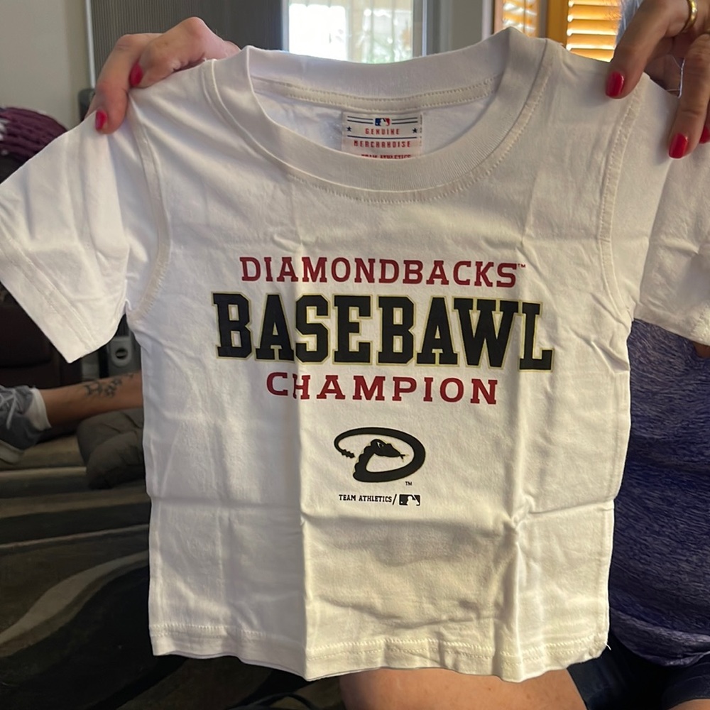 MLB toddler size 2T Diamondbacks, brand new. NWOT